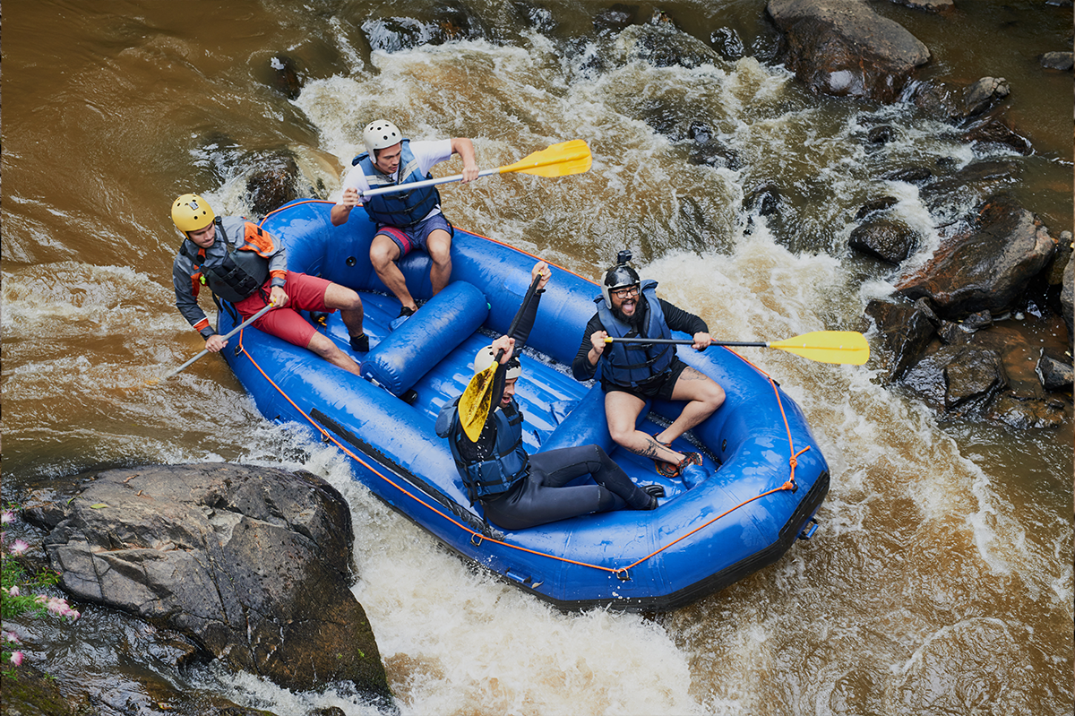 Rafting nelle cascate delle Marmore